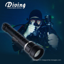 CREE XM-L2 U2 Scuba underwater 2*18650 battery photography Underwater light box photography